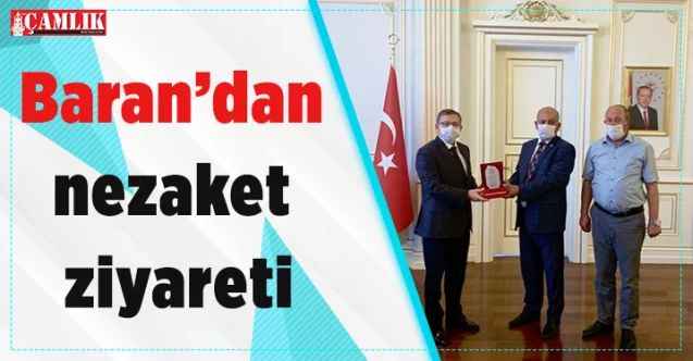 Yenipazar Belediye Başkanı Menderes Baran'dan nezaket ziyareti