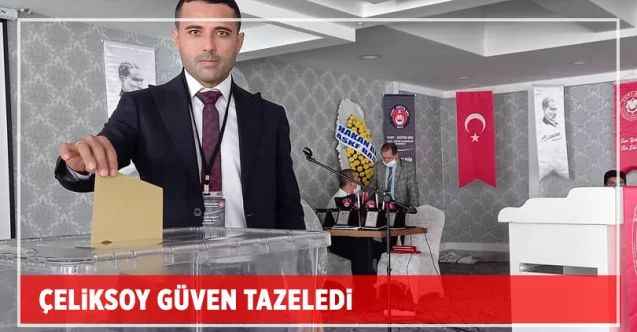 Hakan Çeliksoy güven tazeledi