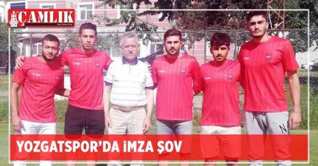 Yozgatspor’da imza şov
