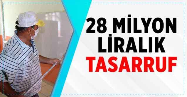 Devlete 28 Milyon TL’lik tasarruf sağladılar