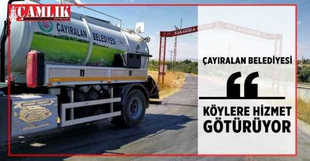 Çayıralan Belediyesi köylere hizmet götürüyor