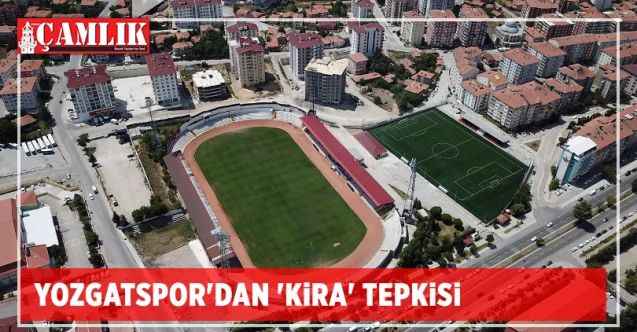 Yozgatspor 1959 FK'dan 'kira' tepkisi