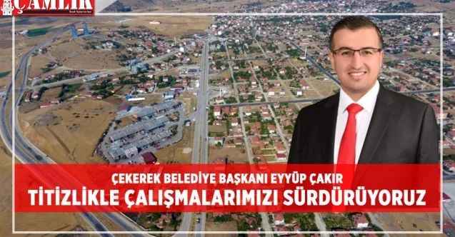 Çekerek Belediyesi asfalt çalışmalarına başladı