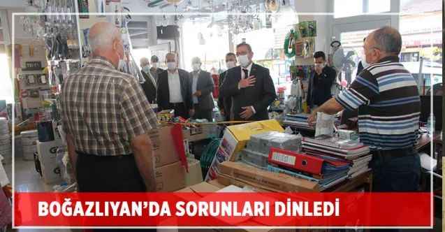 Vali Ziya Polat, Boğazlıyan’da Sorunları Dinledi