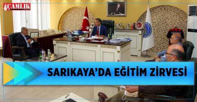 Sarıkaya'da eğitim zirvesi