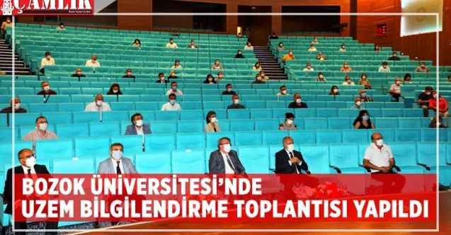 Bozok Üniversitesi'nde UZEM bilgilendirme toplantısı yapıldı