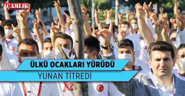 Ülkü Ocakları Yürüdü Yunan Titredi