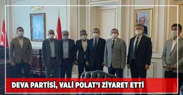 Deva Partisi, Vali Polat’ı ziyaret etti