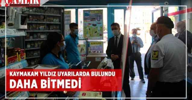 Çayıralan Kaymakamı Yıldız denetimlere devam ediyor
