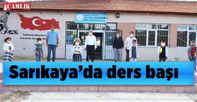 Sarıkaya’da ders başı