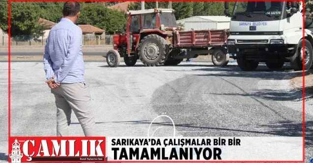 Sarıkaya'da çalışmalar bir bir tamamlanıyor