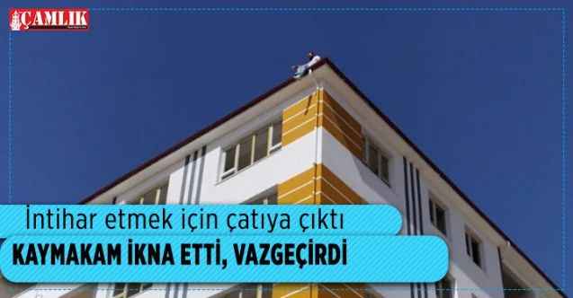 Boğazlıyan Kaymakamı intiharı önledi