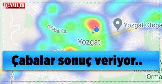 Yozgat'ta covid19 ile mücadele çabaları sonuç veriyor