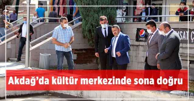 Akdağmadeni'nde  kültür merkezinde sona doğru