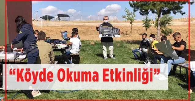 Ahmetfakılı Ortaokulu’nda “Köyde Okuma Etkinliği” düzenlendi