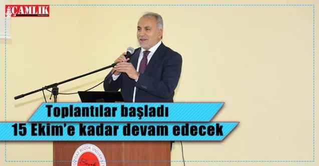 Yozgat Bozok Üniversitesi’nde  Akademik Kurul Toplantıları başladı