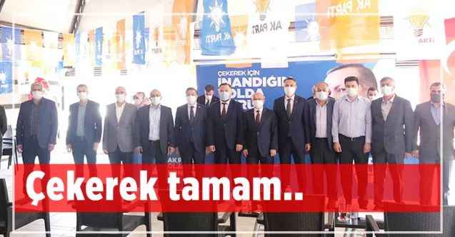 AK Parti Çekerek kongresi tamamlandı