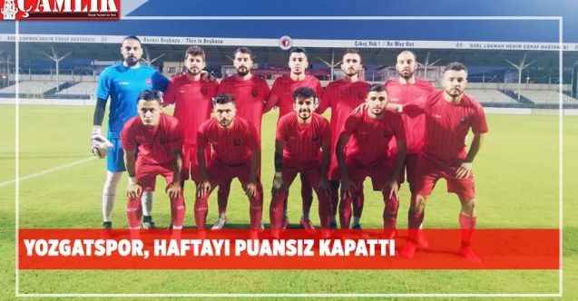 Yozgatspor, haftayı puansız kapattı