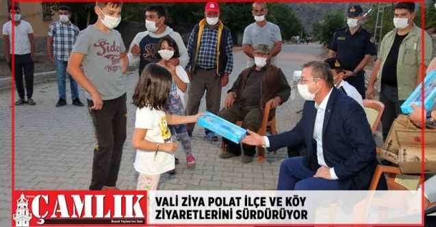 Vali Polat İlçe ve Köy ziyaretlerini sürdürüyor