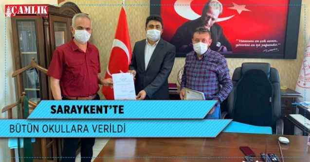 Saraykent'te bütün okullara Okulum Temiz sertifikası verildi