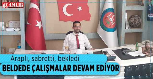Sorgun İlçesi'ne bağlı Araplı Beldesi'nde asfaltlama çalışmaları devam ediyor