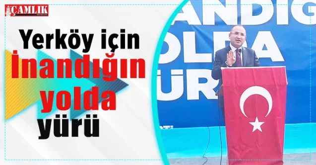 TBMM Anayasa Komisyonu Başkanı ve AK Parti Yozgat Milletvekili Bekir Bozdağ, Yerköy kongresine katıldı