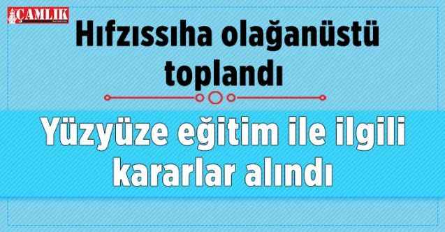 Yozgat Valiliği İl Umumi Hıfzıssıhha Kurulu Yozgat Valisi Ziya Polat başkanlığında olağanüstü toplandı