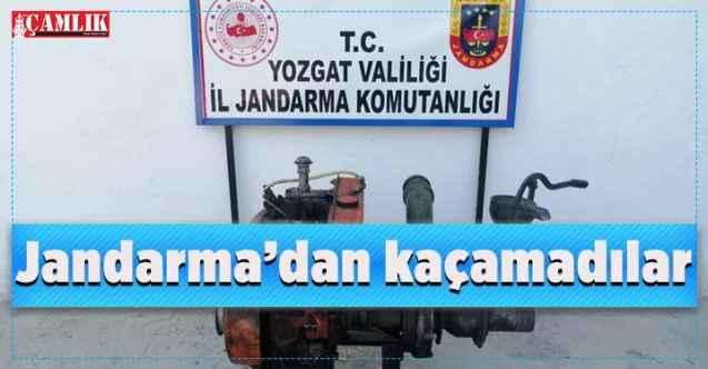 Jandarma'dan kaçamadılar