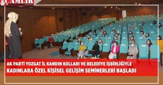 Kadınlara Özel Kişisel Gelişim Seminerleri başladı