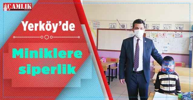 Yerköy Belediyesi'nden miniklere siperlik