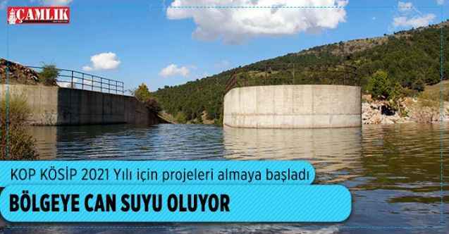 KOP KÖSİP Bölgeye Can Suyu Olmaya Devam Ediyor