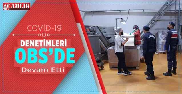 Covid-19 Denetimleri OSB'de devam etti