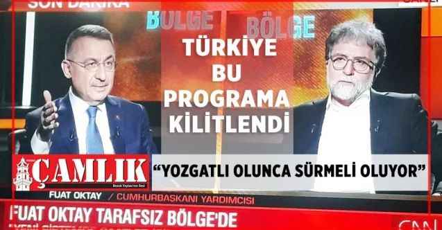 Cumhurbaşkanı Yardımcısı Fuat Oktay, hemşerisi Gazeteci Ahmet Hakan'ın Yozgat'la İlgili Sorusuna Anlamlı Bir Yanıt Verdi