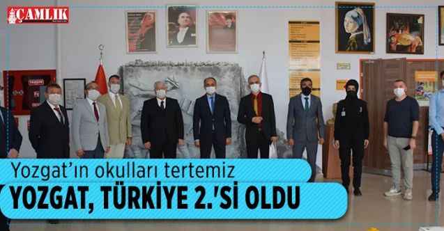 Yozgat’ın okulları tertemiz