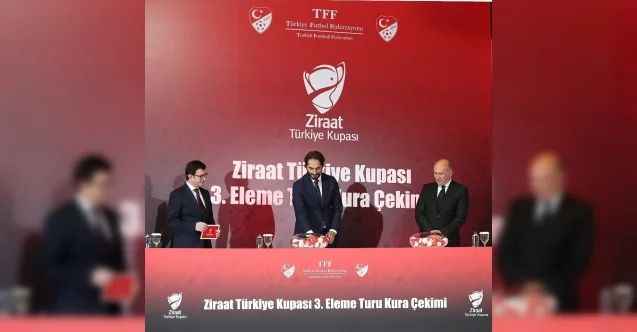 Ziraat Türkiye Kupası 3. Eleme Turu eşleşmeleri belli oldu