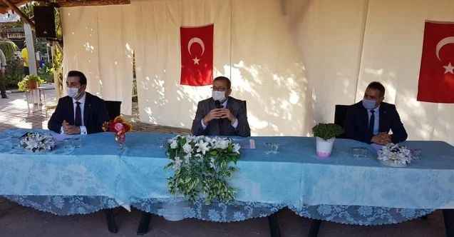 Vali Polat, Şefaatli’de muhtarlarla buluştu