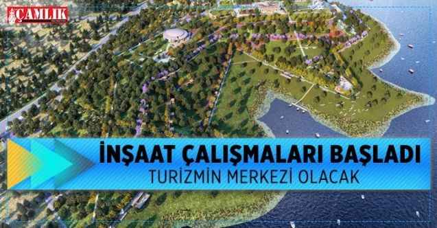 Çekerek Millet Bahçesinde inşaat çalışmaları başladı