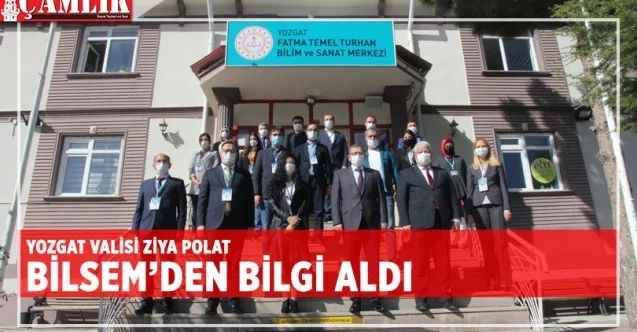 Vali Polat BİLSEM'i ziyaret etti