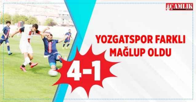 Yozgatspor 1959 FK farklı mağlup oldu