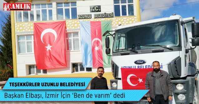 Uzunlu Belediyesi, İzmir Depremi sonrası önemli bir duyarlılık örneği sergiledi