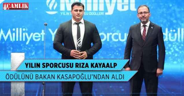 Yılın sporcusu Rıza Kayaalp