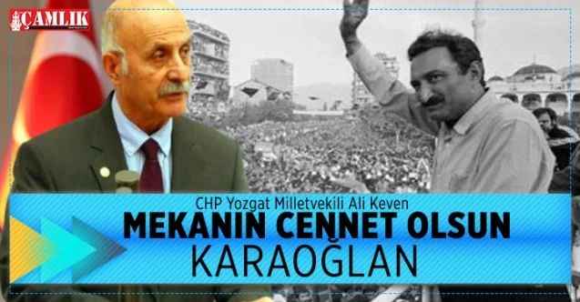 Milletvekili Keven, Bülent Ecevit için anma mesajı yayımladı
