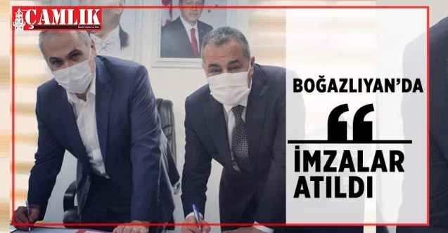Boğazlıyan'da prtokol imzaları atıldı