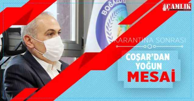 Boğazlıyan Belediye Başkanı Gökhan Coşar'dan Karantina Sonrası Yoğun Mesai