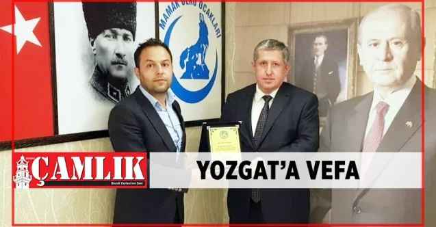 Kutlu Sesleniş Dergisi Yayın Kurulu Üyesi ve Kutlu Sesleniş Dergisi Yazarı Sezer Yozgat’a Anlamlı Plaket
