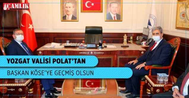 Vali Polat'tan Başkan Köse'ye ziyaret