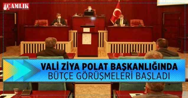 İl Özel İdaresi 2021 Yılı Bütçe görüşmeleri başladı