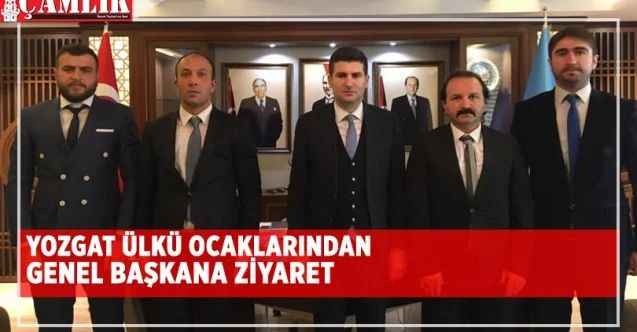 Yozgat Ülkü Ocaklarından Genel Başkan Yıldırım'a ziyaret