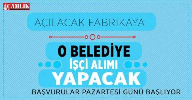 Akdağmadeni'ne açılacak olan tekstil fabrikasına işçi alınacak