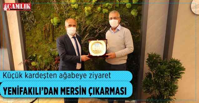 Küçük kardeşten ağabeye ziyaret : Yenifakılı’dan Mersin çıkarması
